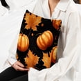 thumbnail image 6 of Maple Ieaf Pumpkin Velvet Throw Pillow Covers Set of 2 - Sizes 16x16, 18x18, 20x20 Inches - Decorative Pillows with Unique Patterns for Various Occasions, 6 of 6