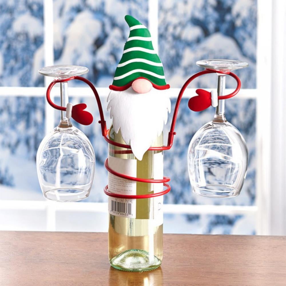 Christmas Snowman Snow Man Glass Wine Bottle Stopper Holiday Stoppers 