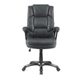 thumbnail image 3 of Adjustable Height Office Chair with Padded Arm Grey and Black, 3 of 7