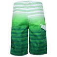 thumbnail image 2 of Men's Board Shorts Sport Beach Swimwear Bathing Suit Slim Fit Trunks (32, 507s Dark Green Light Green), 2 of 3