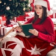 thumbnail image 5 of Christmas Jesus Throw Blanket Christian Gifts for Women 50 x 60 Christmas Flannel Blanket Religious Warm Throw Blanket Printed Cozy Throws for Winter Bedding Couch Gifts for Women(Oh Holy Night), 5 of 5