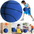 thumbnail image 4 of Bsvklp Pelota Silenciosa Que Rebota Juguete Deportivo Interior Baloncesto Suave Y Ligero (azul Oscuro 24cm), 4 of 9