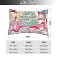 thumbnail image 2 of Lsque Sanrio Pattern Bedding Waterproof Pillow Protector Zippered Queen – Bed Bug Proof Pillow Encasement-14"x20", 2 of 6