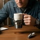 thumbnail image 3 of Spark Plug Mug,Resin Spark Plug-shaped Coffee Cup,Novelty Mechanical Style Cup,Creative Novelty Gift for Collectors & Enthusiasts, 3 of 4
