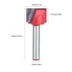thumbnail image 5 of Fresa para máquina de tallado para carpintería, grabado, limpieza, fresadora inferior, broca en T, broca para fresadora, materiales de la mejor calidad, 5 of 5