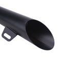 thumbnail image 4 of Universal Black Stainless Steel Motorcycle Motocross Exhaust Muffler Pipe Tip, 4 of 9