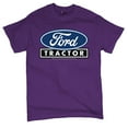 thumbnail image 5 of Ford Tractor Logo Blue T-shirt Vintage Farm Rustic Classic Brand Heritage Retro Life Agricultural Field Men's Tee, 5 of 7
