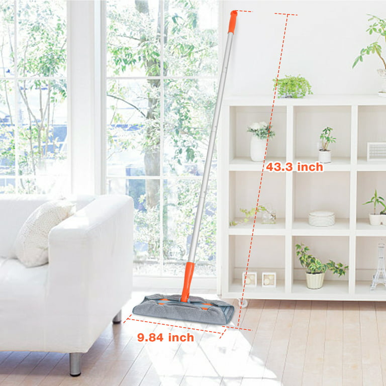  98 Inch Microfiber Wall Cleaner with Long Handle Dust