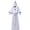 White, variant on FUZHIQ Men & Women Tunic Hooded Robe Halloween Cos Robe Cloak Cape