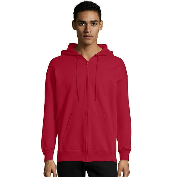 hanes men's ultimate cotton heavyweight full zip hoodie
