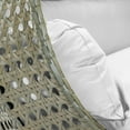 thumbnail image 4 of 2 Person Hanging Egg Chair - Outdoor Porch Swing Seat - Comfortable Indoor/Outdoor Lounge Chair, 4 of 6