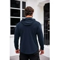 thumbnail image 5 of COOFANDY Men's Muscle Fit Long Sleeve Athletic Gym Pullover Workout Sweatshirts Hoodies, 5 of 9