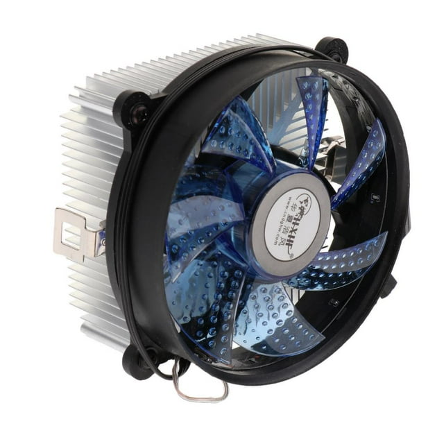 Ventilador de enfriamiento silencioso Yotijar Enfriador de CPU Metal AM4 Azul