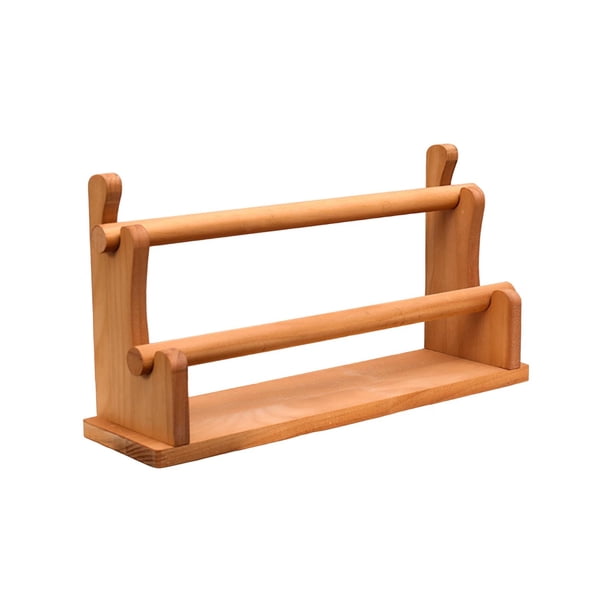 Soporte para pulseras, relojes de pulsera, madera, regalo, elegante, para el pelo, reloj con estilo. 2 niveles