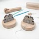 thumbnail image 4 of 2025 Latest Model Wooden Flower Wool Line Thread Cutter Portable Line Cutter with Non-Slip, 4 of 5