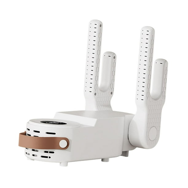 Secador de botas para botas de trabajo, eléctrico, de secado rápido, plegable, para invierno, oficina, hotel y viajes. Blanco