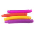 thumbnail image 1 of TheFound Colorful Plastic Pop Tube DIY Stretched Plastic Pop Sensory Toy, 1 of 5