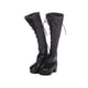 thumbnail image 1 of Tholdsy Botas hasta la rodilla de moda clásicas hechas a mano de tacón alto vendaje resistente al desgaste accesorios para muñecas zapatos Muñecas y casas de muñecas, 1 of 6