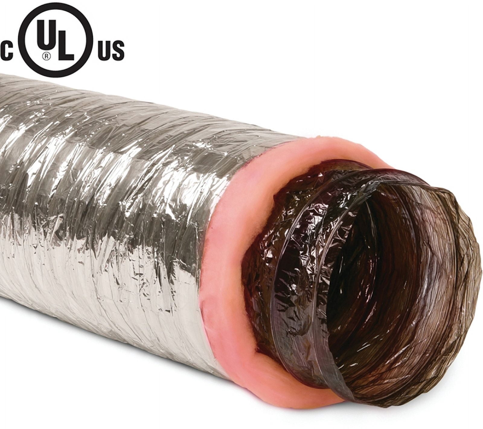 IMPERIAL MEA-0825 Duct R4.2 25 ft. L X 8" D Silver Poly Silver