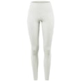 thumbnail image 1 of A2Y Women's High Waist Super Soft Cotton Full Length Leggings Bone 1XL, 1 of 6