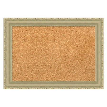 - Amanti Art Champagne Teardrop Framed Cork Board