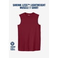 thumbnail image 5 of KingSize Men's Big & Tall Shrink-Less Lightweight Muscle T-Shirt, 5 of 6