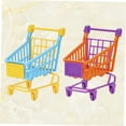 thumbnail image 4 of Phenofice 2 Pcs Mini Grocery Cart Educational Toy for Playing, 4 of 7