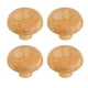 thumbnail image 5 of 4 ganchos de madera para colgar en la pared, resistentes y con asas para cajones de armarios. Redondo, 5 of 9