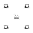 thumbnail image 3 of Guardoinrt Stickers Muraux Durables pour des Solutions Faciles et de Décoration Large Application 002 5Set, 3 of 6