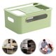 thumbnail image 5 of Caja Almacenamiento Del Enrutador La Gestión Cables para Oficina en Casa (una Sola Capa) Verde, 5 of 9