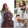 thumbnail image 2 of Arco de violín de tamaño completo, arco de crin de caballo de repuesto para estudiantes, arco de violín 4/4, arco de violín para instrumentos de cuerda, pieza de violín, 2 of 6