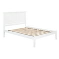 thumbnail image 3 of Mediterranean Mingle Platform Bed with Open Footboard, Solid Hardwood, Turbo Charger, Sturdy Build with Classic Finish, 3 of 6