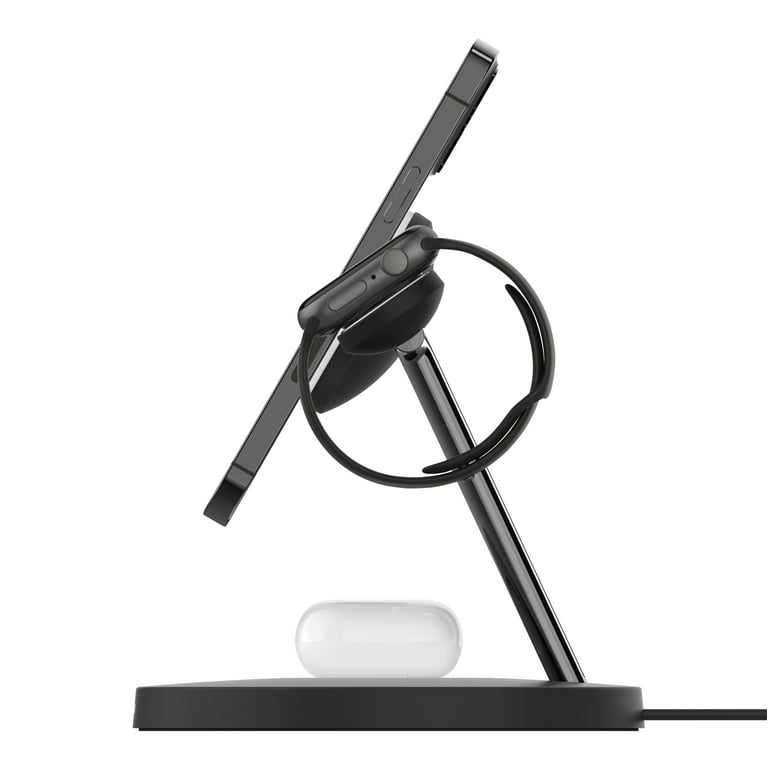 Free Shipping! Belkin BoostCharge Pro MagSafe 3-in-1 Wireless Charger for iPhone, Watch and Headphones - 15W Fast Charging for iPhone 15,14, or 13 Series, Apple Watch Fast Charge, and AirPods Charging Station, Free Shipping! Belkin BoostCharge Pro MagSafe 3-in-1 Wireless Charger for iPhone, Watch and Headphones - 15W Fast Charging for iPhone 15,14, or 13 Series, Apple Watch Fast Charge, and AirPods Charging Station,