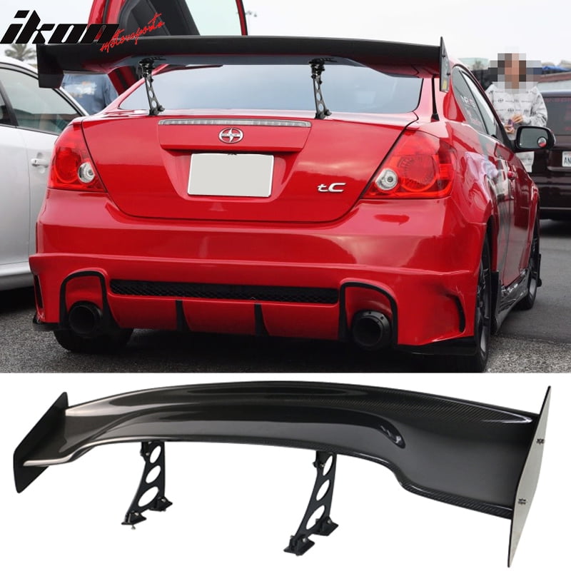 Universal 57 Inch JDM GT RS Type 3D Trunk Spoiler Wing Carbon Fiber CF