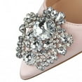 thumbnail image 5 of Fesfesfes Shoes Women Pumps Elegant Rhinestone High Heels Shoes Thin Pointed Shoes 6.5(38), 5 of 5