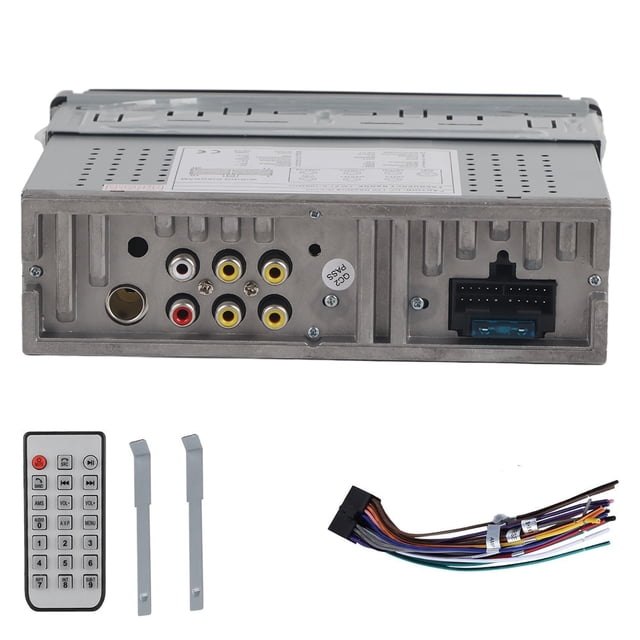 Estéreo para automóvil telescópico de 7 pulgadas con pantalla táctil retráctil MP5 SWM9601 de un solo DIN