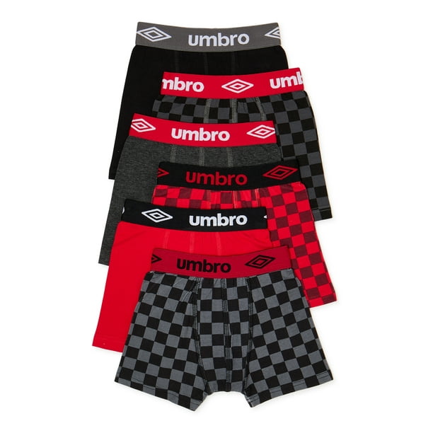 Lima håndled Forventer Umbro Toddler Boys Stretch Boxer Briefs Underwear, 6-Pack, Sizes 2T-4T -  Walmart.com