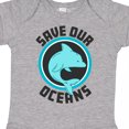 thumbnail image 4 of Inktastic Save Our Oceans with Dolphin Boys or Girls Baby Bodysuit, 4 of 5