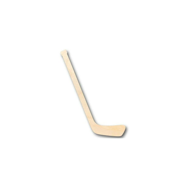 Unfinished Wooden Hockey Stick Shape, Wooden Hockey Sticks For Crafts