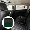 thumbnail image 3 of Unique Bargains Car Trash Can Hanging Front Rear Seats Faux Leather Trash Bin Green Black 1 Pcs, 3 of 6