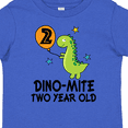 thumbnail image 4 of Inktastic 2nd Birthday Dinosaur Party Two Year Old Boys Toddler T-Shirt, 4 of 5