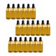 thumbnail image 2 of Frascos cuentagotas de 20 piezas Sunnimix con cuentagotas de Vidrio 5 ml Marrón Dorado, 2 of 8