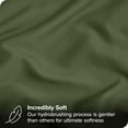 thumbnail image 2 of Bare Home Pillowcase Set - Premium 1800 Collection - Double Brushed - Ultra Soft - King Size, Cypress, 2 Count, 2 of 7