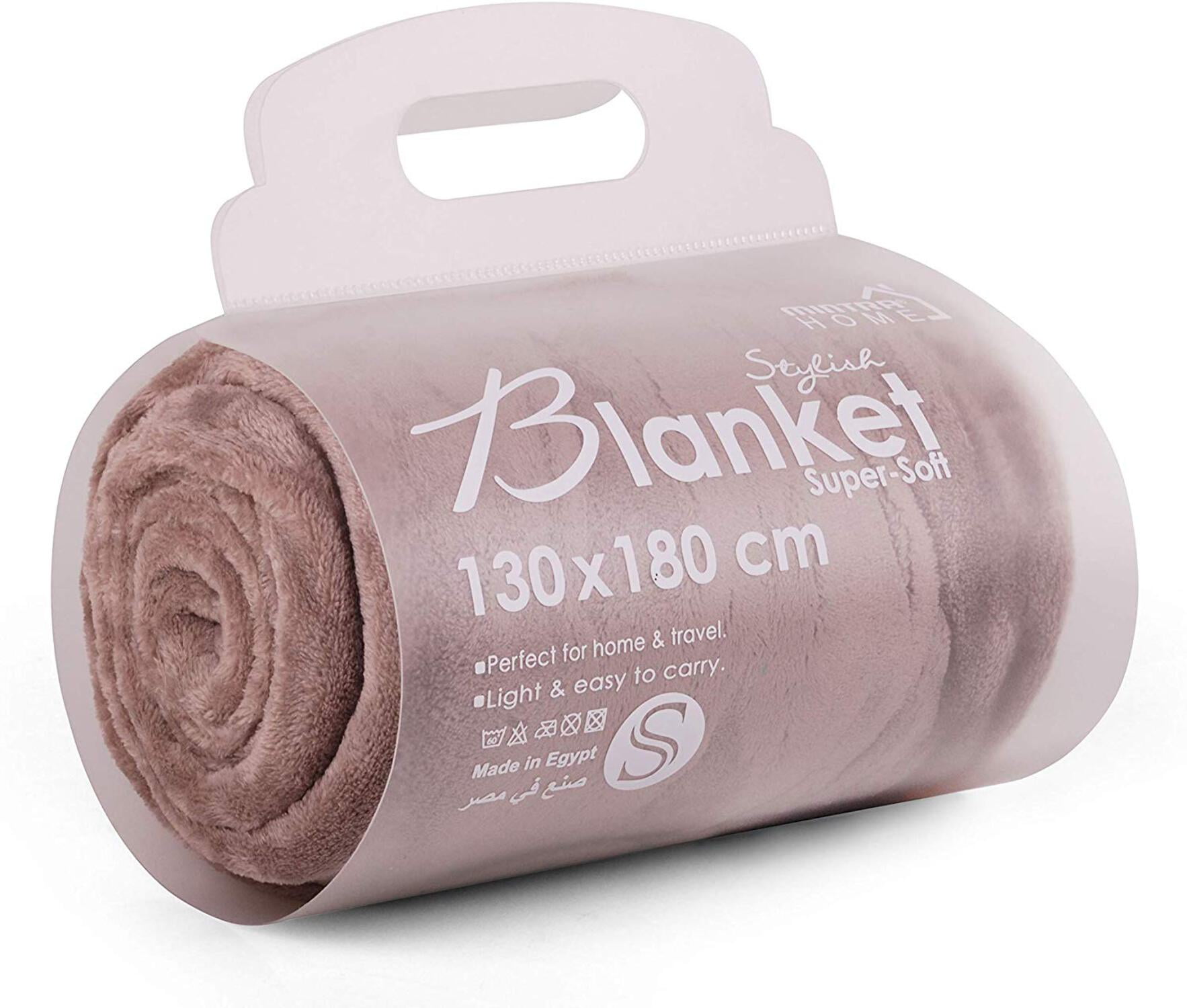 Polyester Soft Lightweight Comfortable Breathable Fleece Throw