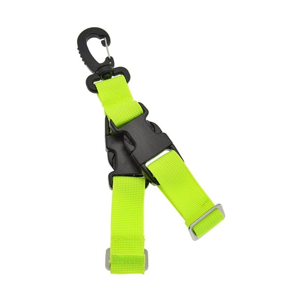 Accesorios Correa para aletas de buceo Hebillas universales para colgar equipo Sujeción para snorkel Verde