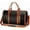 Brown, variant on Travel Bag with Wheels Compact Carry On Duffel with Compartments Water Resistant Weekender Luggage for Business and Leisure Trips