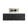 thumbnail image 2 of Teclado inalámbrico portátil de escritura silenciosa, teclados de viaje profesionales de 64 teclas Negro, 2 of 9
