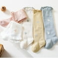 thumbnail image 5 of Godderr Baby Girls Boys Socks Infant 1-3Y Cotton Socks for Newborn Non Anti Skid Toddler Knee-High Socks Long Socks Set, 5 of 6