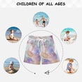 thumbnail image 6 of FORMRS Boys Swim Trunks Quick Dry Mesh Liner Boardshorts Sizes XS-XL, Watercolor Marble Pattern, 6 of 7
