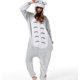 thumbnail image 3 of Pijama de franela para mujer, mono largo de Anime Kigurumi, mono a juego para familia y niños, Pijama divertido para vacaciones, 3 of 5
